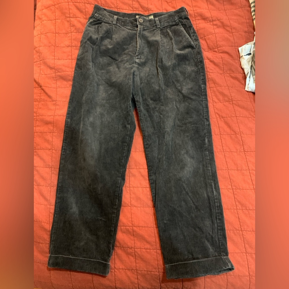 Black Corduroy Pants